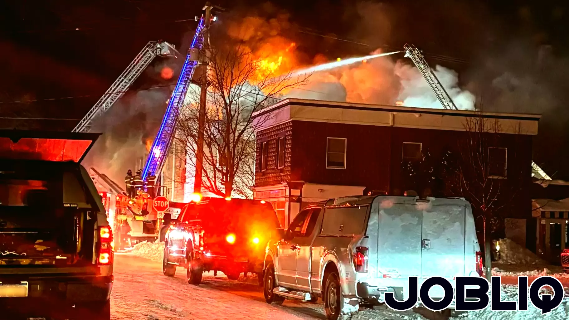 Firefighters Tackle Blaze in Grand Haven Multi-Business Complex