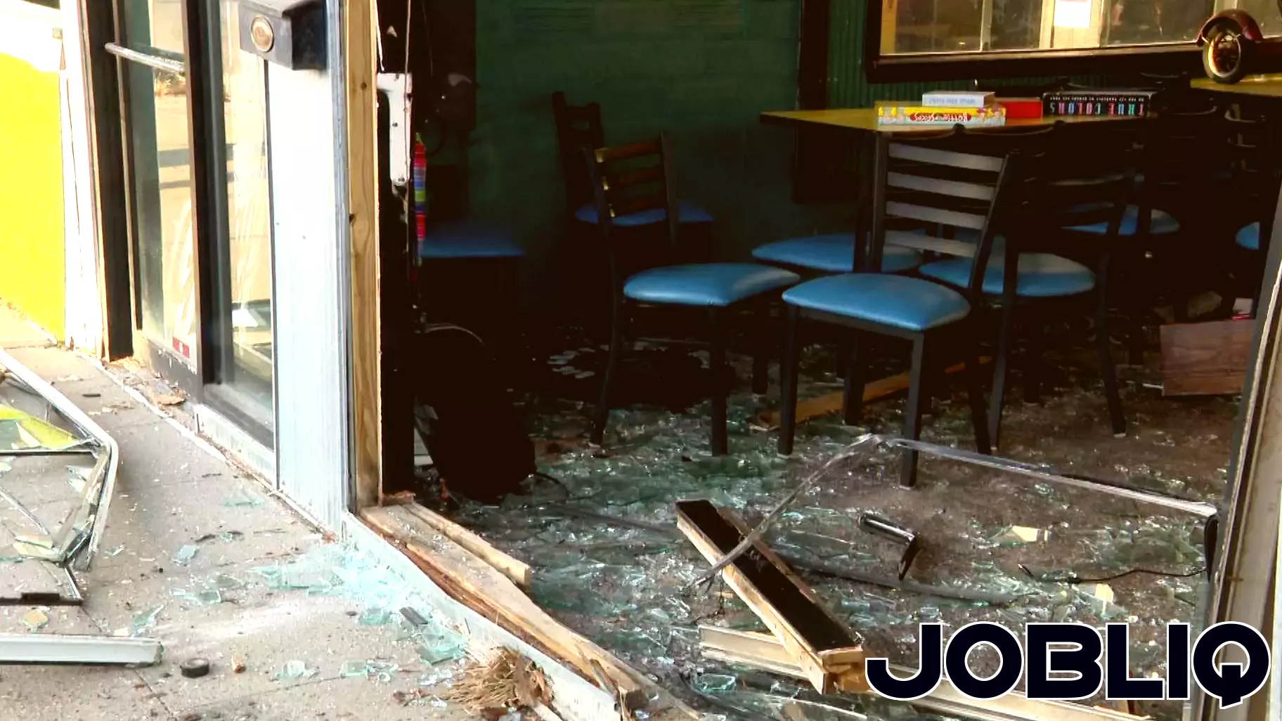 Vehicle Collides with Des Moines Establishment; Owner Reports Theft of ATM